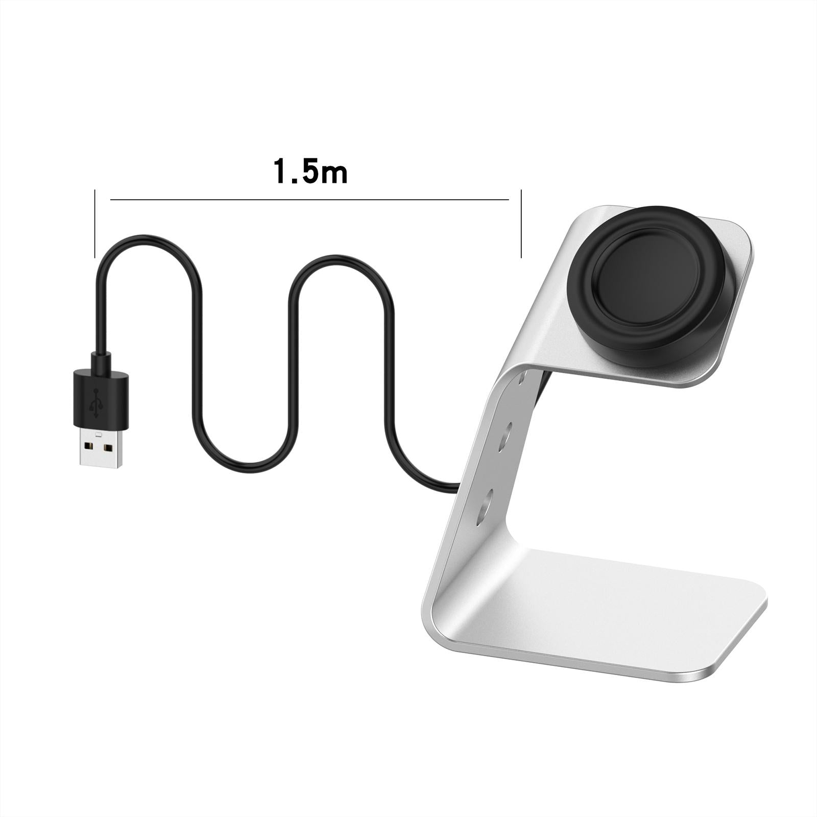 Charger Dock Cradle Holder Base for Samsung Galaxy Watch Grey