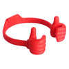 Cute Universal  Desktop Tablet Phone Stand Holder Bracket Mount Red