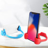 Cute Universal  Desktop Tablet Phone Stand Holder Bracket Mount Red