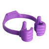 Cute Universal  Desktop Tablet Phone Stand Holder Bracket Mount Purple