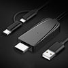 1080P Type C/Micro USB to HDMI Cable adapter HDTV HDMI Adapter Cable 2 Meter