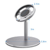 Wireless Charger Holder Magnetic Rotating Stand for iphone12 Grey