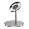 Wireless Charger Holder Magnetic Rotating Stand for iphone12 Grey