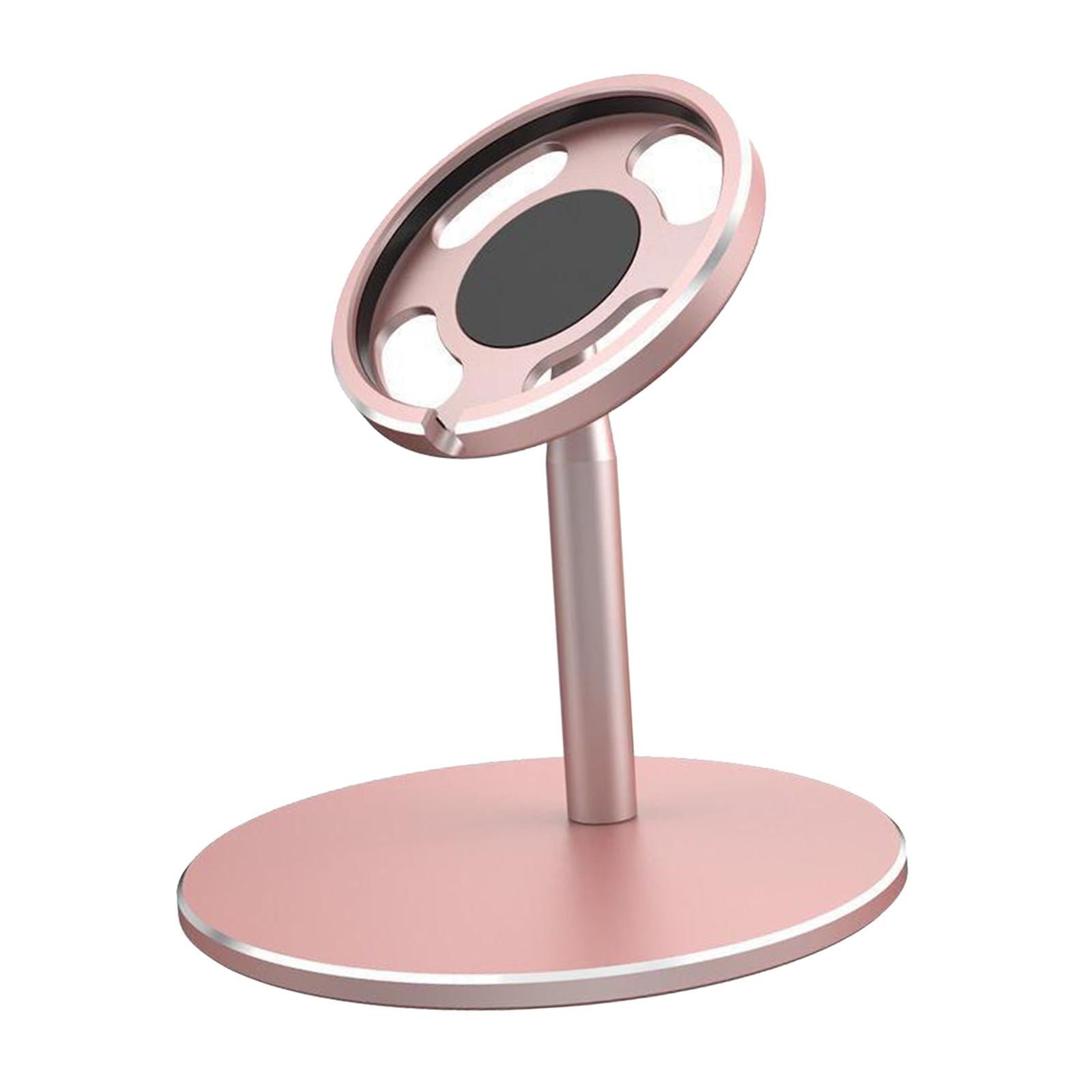 Wireless Charger Holder Magnetic Rotating Stand for iphone12 Rose Gold