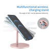 Wireless Charger Holder Magnetic Rotating Stand for iphone12 Rose Gold