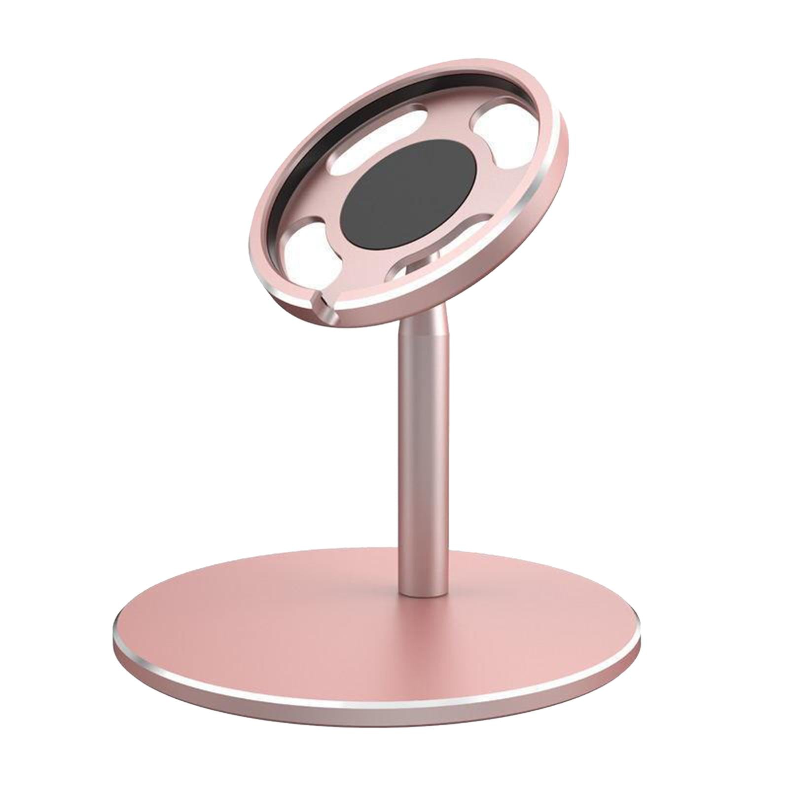 Wireless Charger Holder Magnetic Rotating Stand for iphone12 Rose Gold