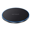 Ultra Slim Qi Wireless Charger 30W Max Pad Station for iPhone 12 X  black