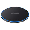 Ultra Slim Qi Wireless Charger 30W Max Pad Station for iPhone 12 X  black