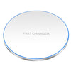 Ultra Slim Qi Wireless Charger 30W Max Pad Station for iPhone 12 X  white