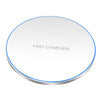 Ultra Slim Qi Wireless Charger 30W Max Pad Station for iPhone 12 X  white