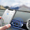 Mini Strip Magnetic Cell Phone Car Mount for Most Smartphones GPS  gray