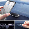 Mini Strip Magnetic Cell Phone Car Mount for Most Smartphones GPS  silver