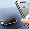 Mini Strip Magnetic Cell Phone Car Mount for Most Smartphones GPS  silver