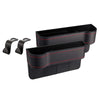 Auto Car Seat Multifunctional Organizer Storage Box for Cellphones Keys Black