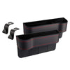 Auto Car Seat Multifunctional Organizer Storage Box for Cellphones Keys Black