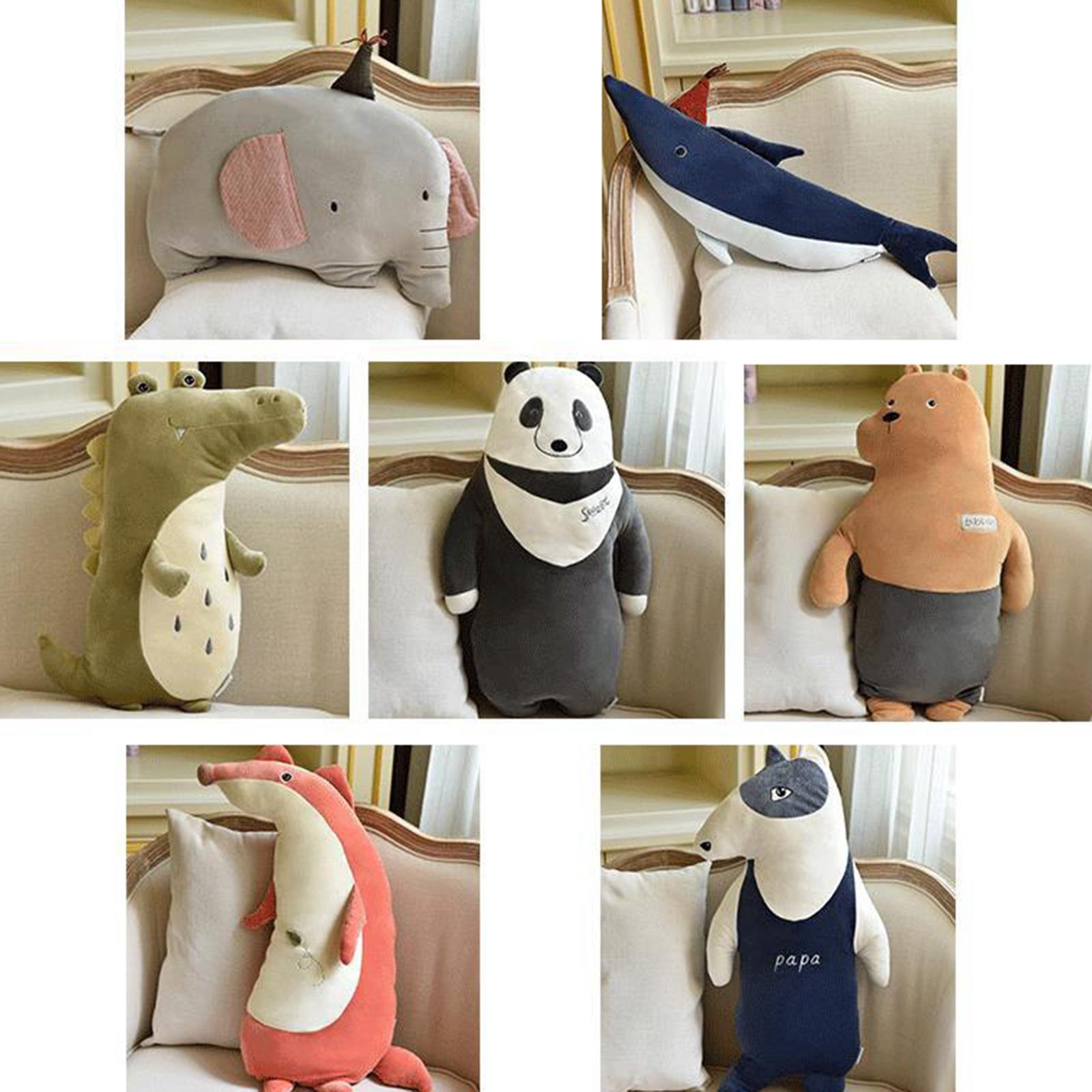Animal Plush with Soft Fabric Stuffing for Girls Child Kid Kindergarten Gift Panda