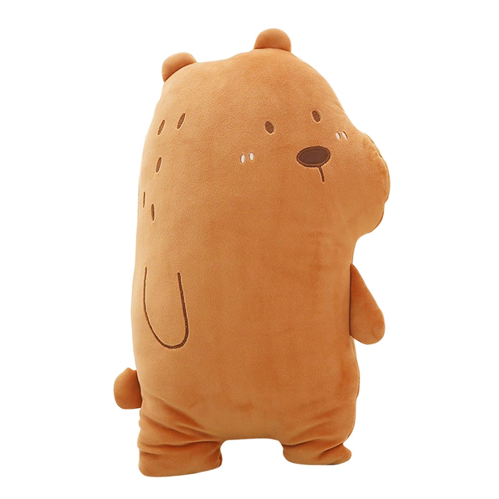 Animal Plush with Soft Fabric Stuffing for Girls Child Kid Kindergarten Gift Brown Bear