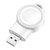 Wireless USB Watch Charger for Apple Watch Series SE 6 5 4 3 2 1 Trips White