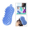 Silicone Bath Body Brush Exfoliating Scrub Brush Ultra Soft Texture Blue