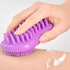 Silicone Bath Body Brush Exfoliating Scrub Brush Ultra Soft Texture Purple