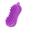 Silicone Bath Body Brush Exfoliating Scrub Brush Ultra Soft Texture Purple