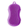 Silicone Bath Body Brush Exfoliating Scrub Brush Ultra Soft Texture Purple