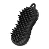 Silicone Bath Body Brush Exfoliating Scrub Brush Ultra Soft Texture Black