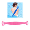 Body Scrubber Bath Shower Anti Mold Non Toxic Exfoliating Back Brush Cleaner Pink 680x110cm