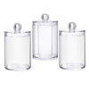 Clear Acrylic Cotton Pad Container for Cotton Swab Holder Organizer Style 3