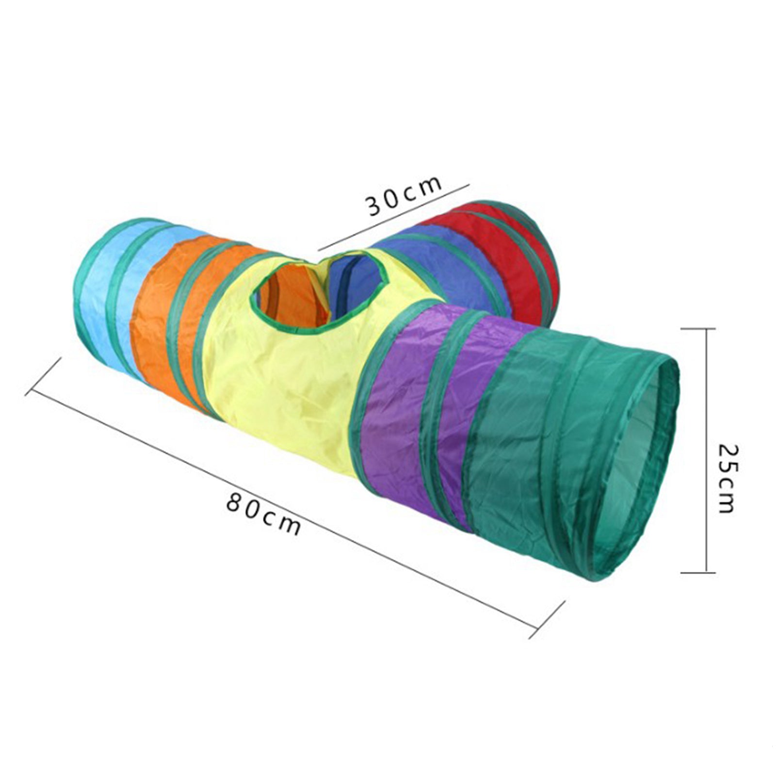 Cat Tunnel Crawl Tube Kids Kitten Rabbit Tunnels Interactive Climbing Toy