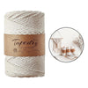 Cotton Twisted Cord DIY Macrame String Rope Textile Accessories 5mm-100m