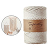 Cotton Twisted Cord DIY Macrame String Rope Textile Accessories 5mm-100m