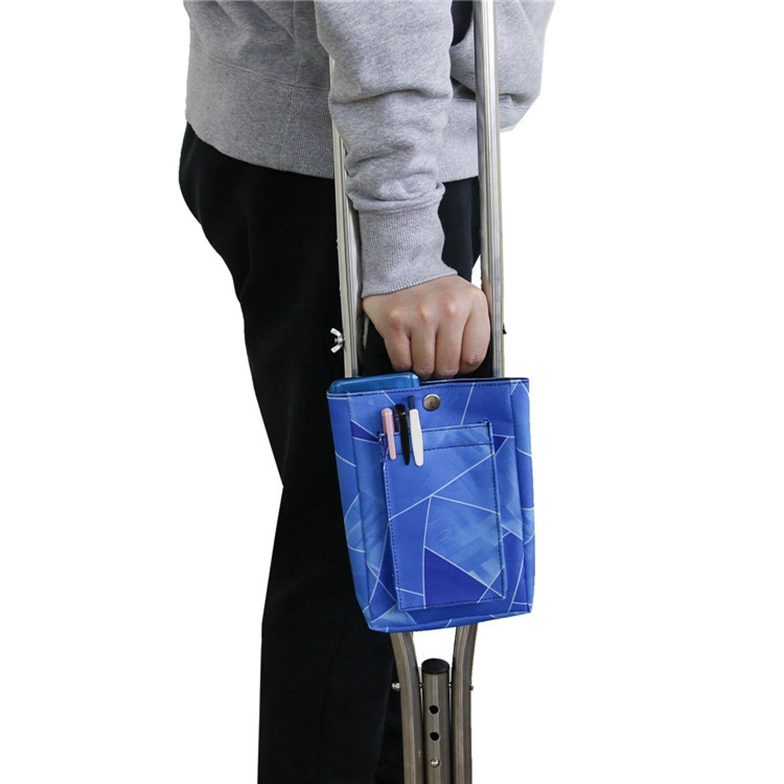 Crutch Bag Lightweight Accessories Pouch Storage with Front Pocket Universal