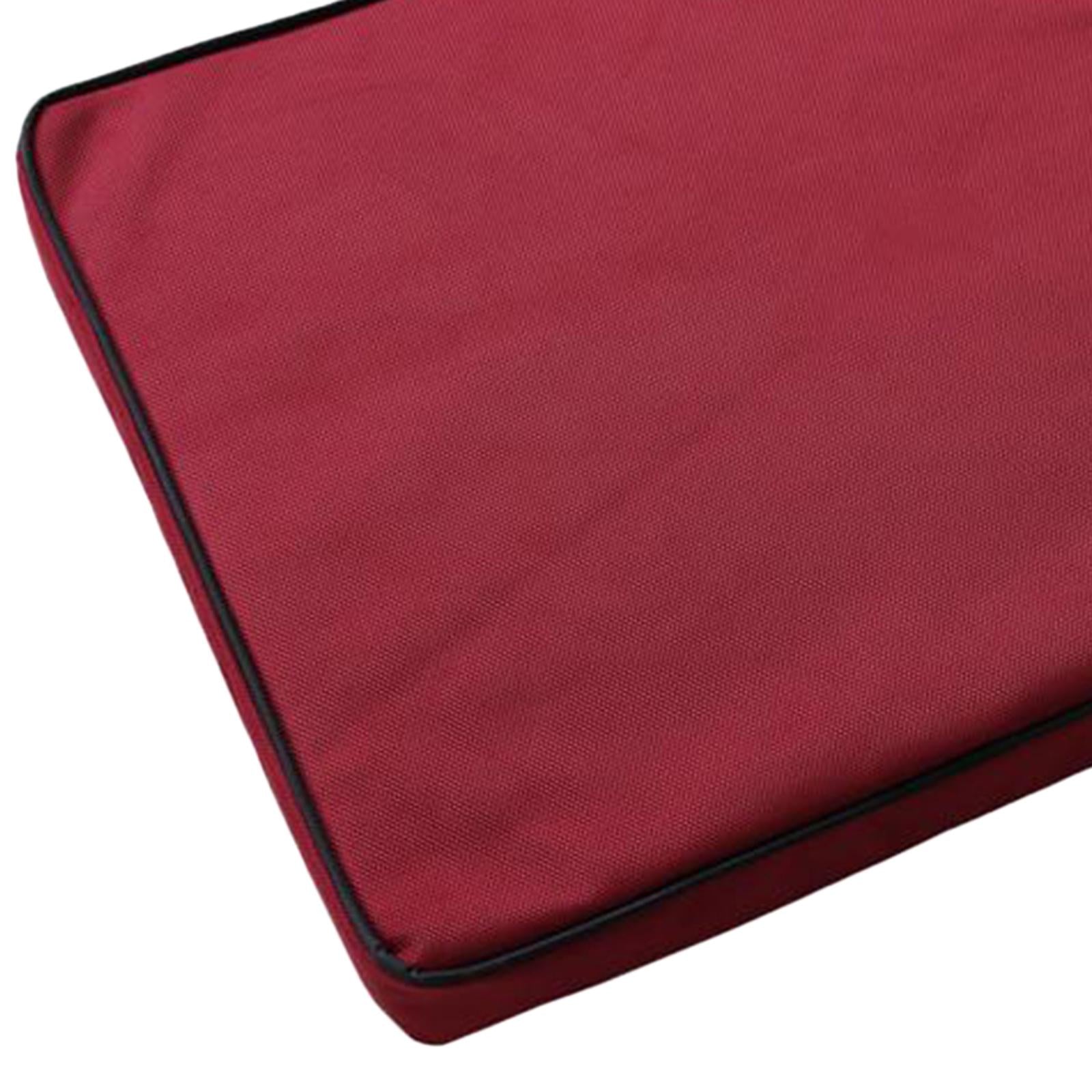 Memory Foam Wheelchair Seat Cushion Car Cushion Pad w/ Washable Cover Red