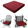 Memory Foam Wheelchair Seat Cushion Car Cushion Pad w/ Washable Cover Red