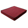 Memory Foam Wheelchair Seat Cushion Car Cushion Pad w/ Washable Cover Red