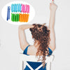 18Pcs Hair Curlers Heatless Spiral Curls DIY Styling Kit  Mixed Color