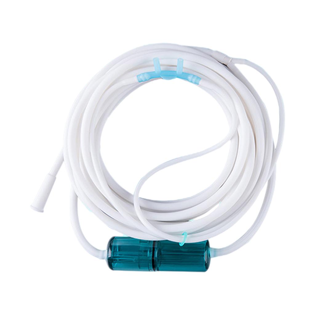 2M Oxygen Nasal Cannula Soft Oxygen Tube Kink Resistant Lightweight Tubing