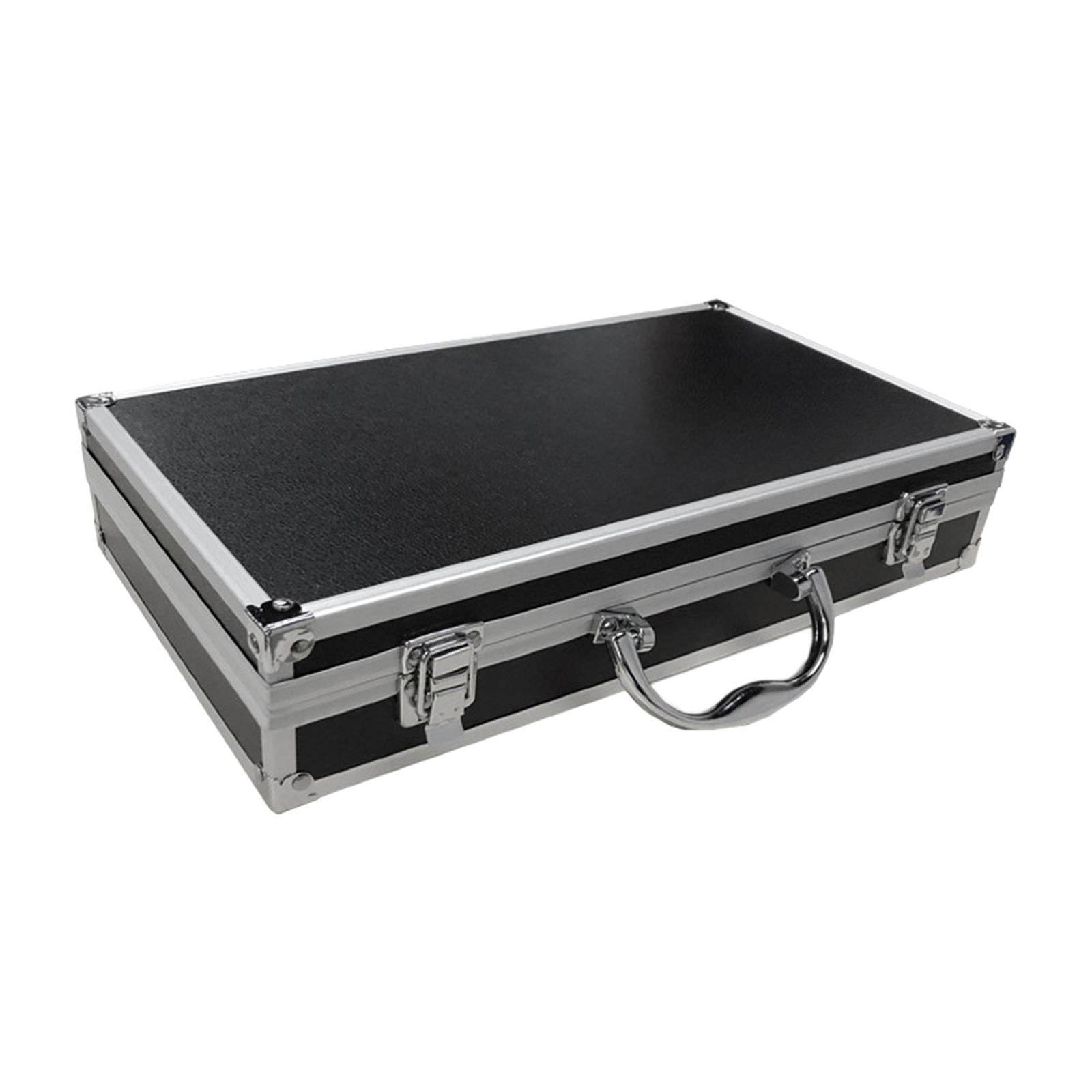 Wireless Microphone Carrying Case Hard Shell Suitcase Mixer Accessories