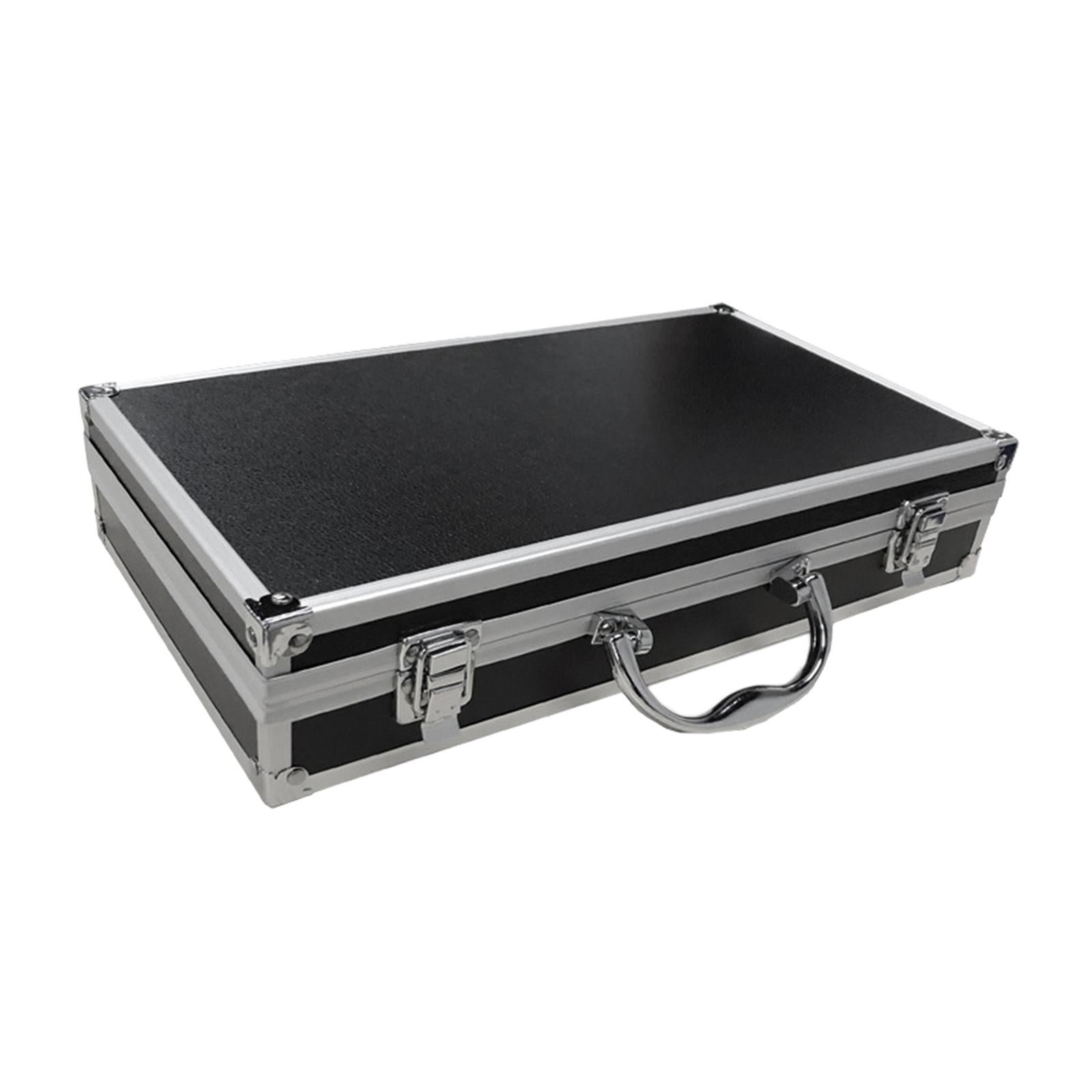 Wireless Microphone Carrying Case Hard Shell Suitcase Mixer Accessories