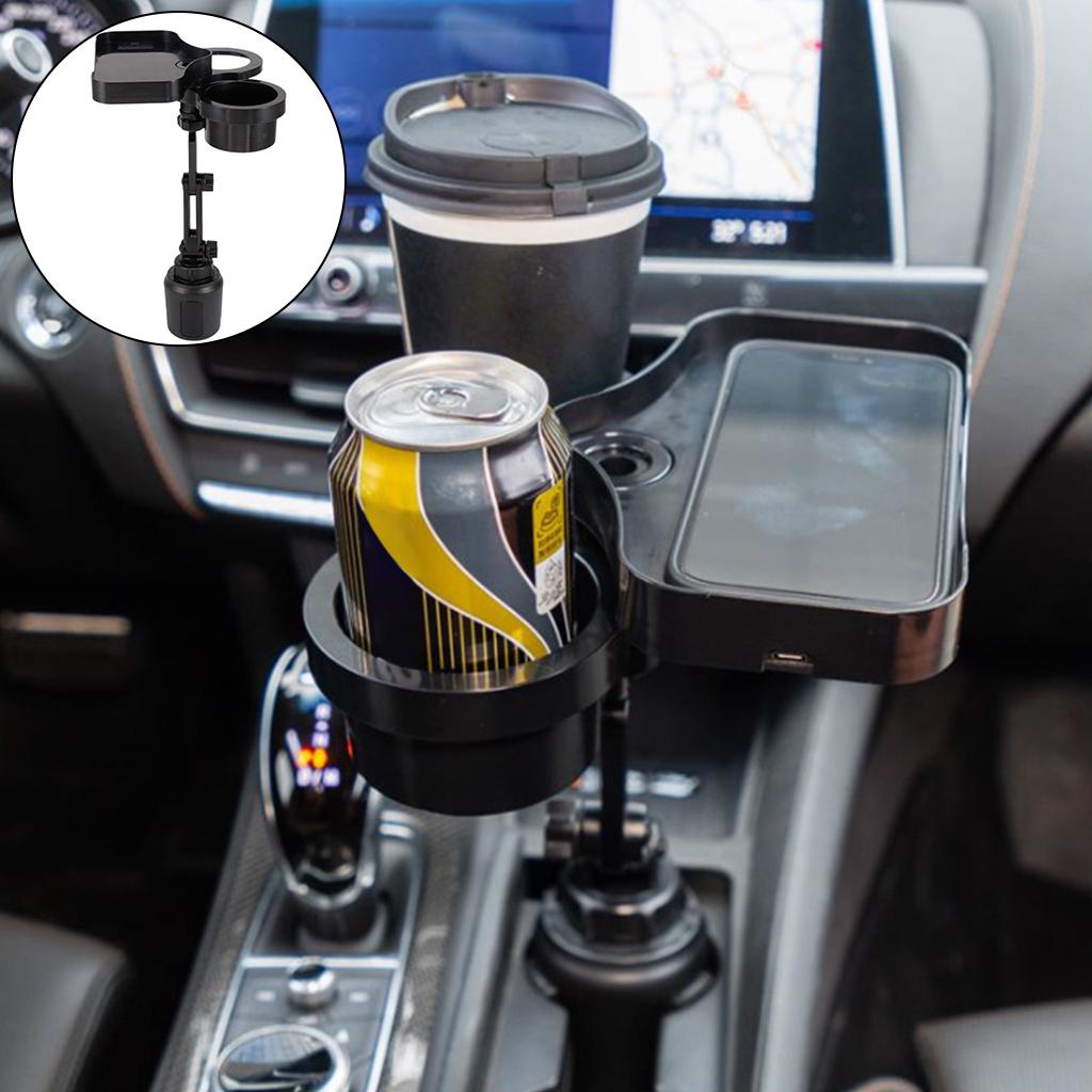 Car Cup Holder Adapter Vehicles Bottles Drinks Container Standard