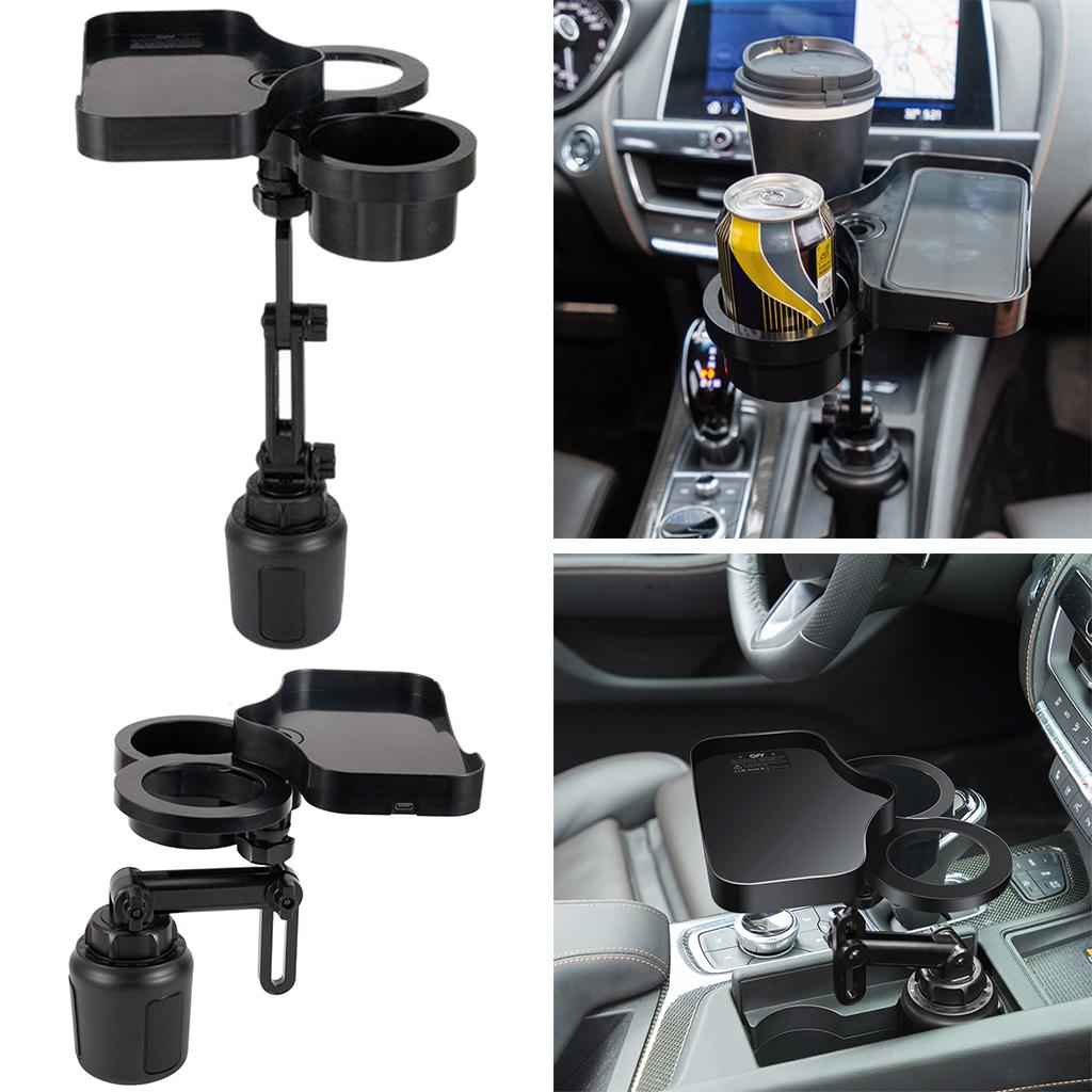 Car Cup Holder Adapter Vehicles Bottles Drinks Container Standard