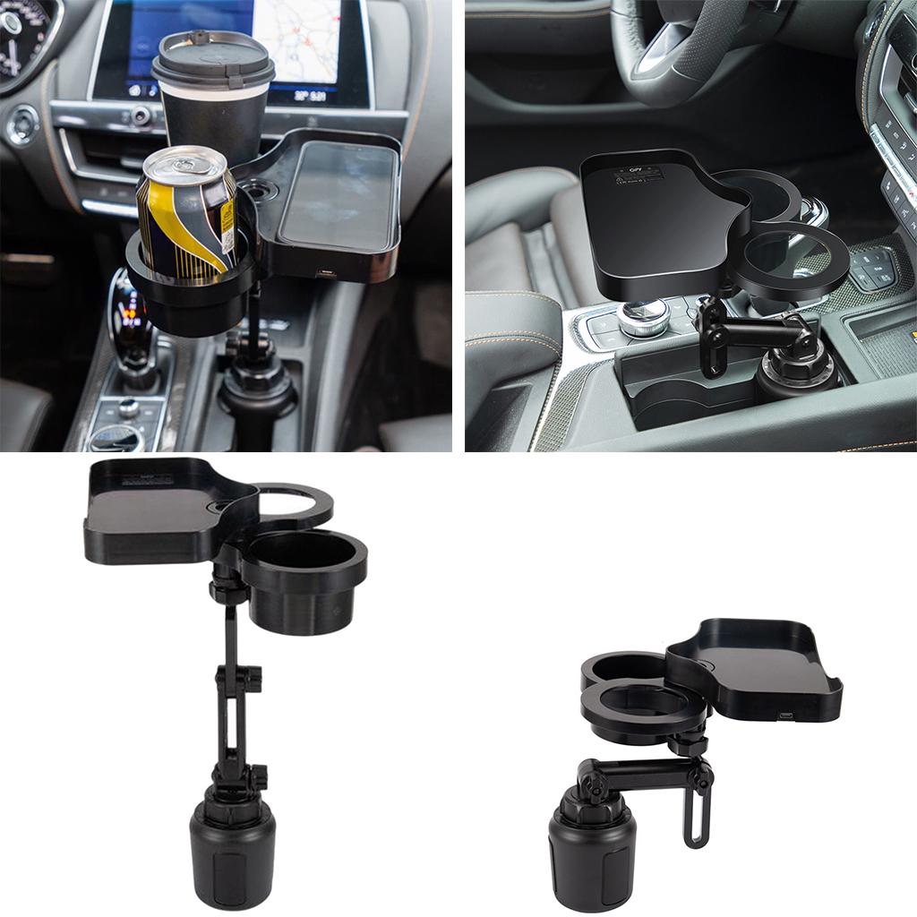 Car Cup Holder Adapter Vehicles Bottles Drinks Container Standard