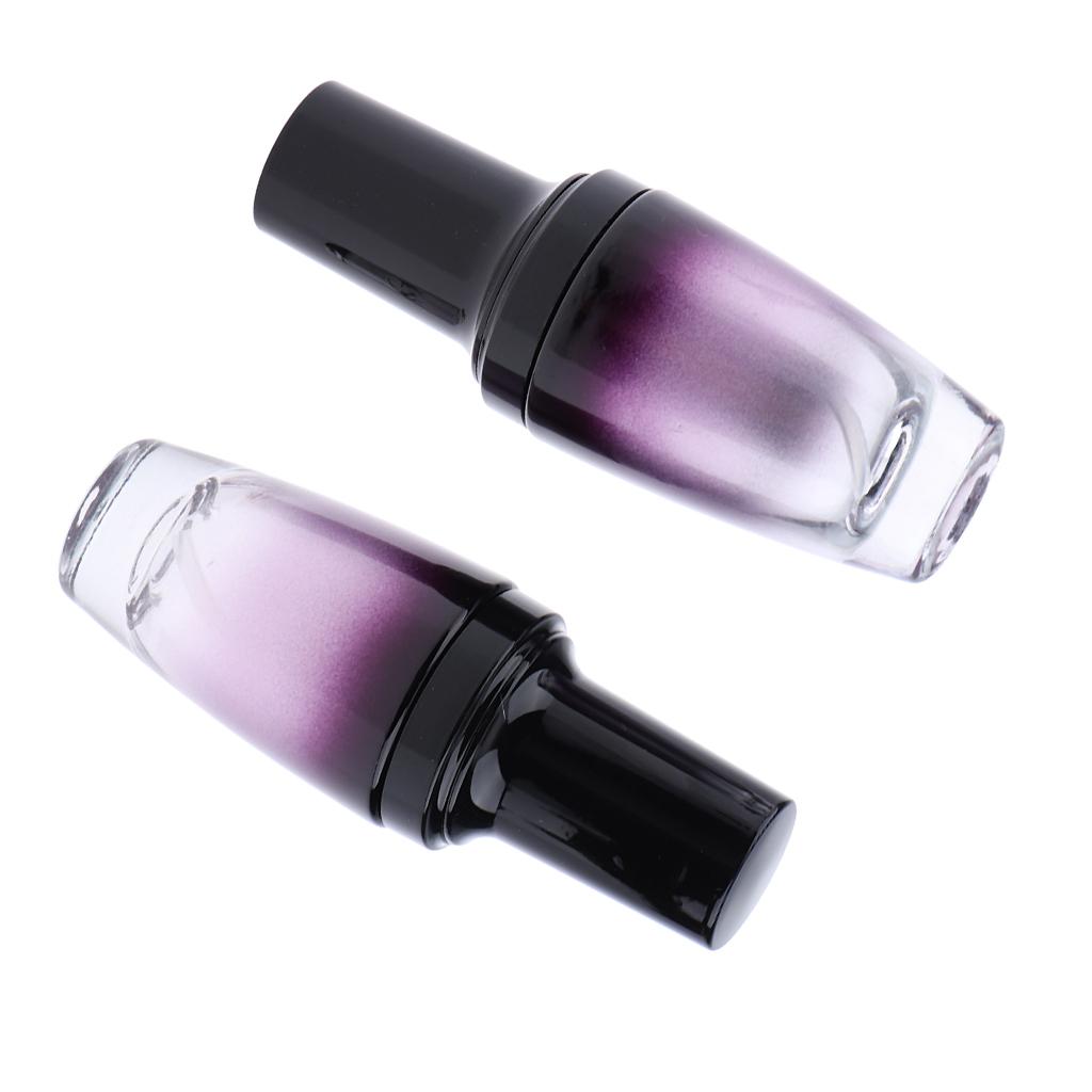 2Pcs Glass Perfume Empty Bottle Atomizer Pump Sprayer Refillable Travel 30ML