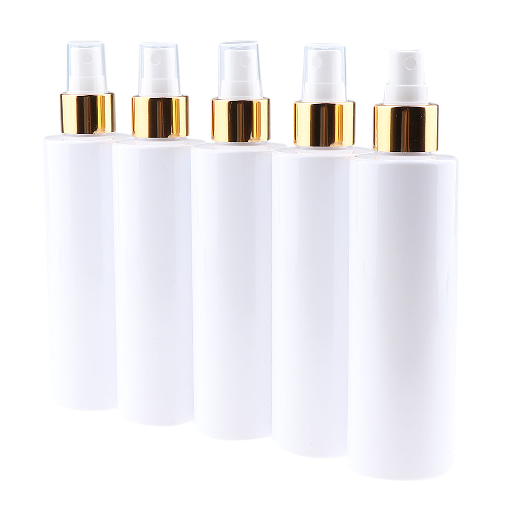 5x Refillable Empty Spray Bottle Liquid Makeup Toner Container for Travel 100ML