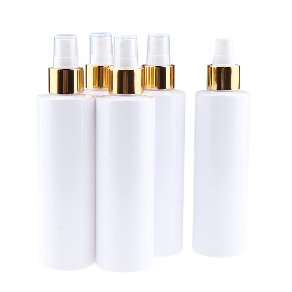 5x Refillable Empty Spray Bottle Liquid Makeup Toner Container for Travel 100ML