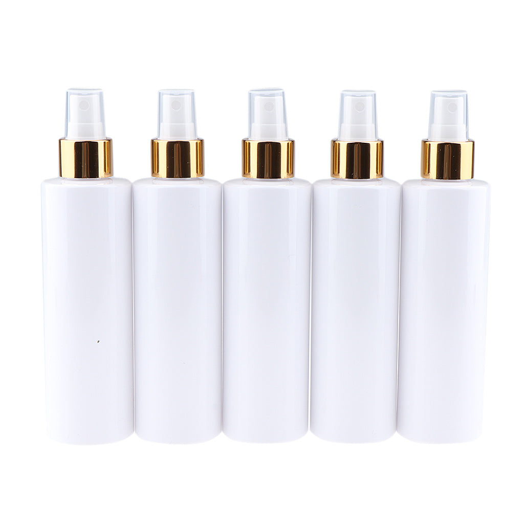 5x Refillable Empty Spray Bottle Liquid Makeup Toner Container for Travel 100ML