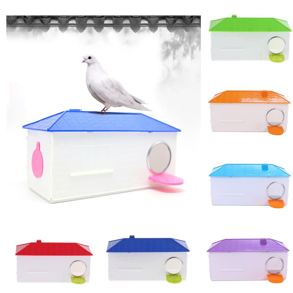 Parakeet Budgie Cockatiel Breeding Nest Hatching Box Bird Cage Box Random