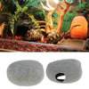 Reptile Hide Cave Decor Aquarium Turtle Hole Basking Stone Platform M