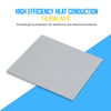 Silicone Thermal Pad Grease Pad for GPU/CPU Memory SSD Cooler 120x120x0.5mm